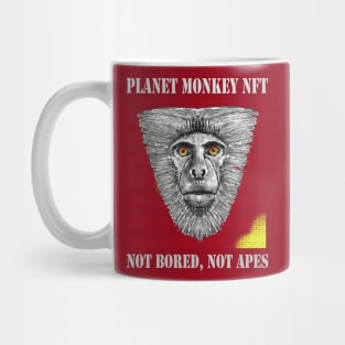 Planet Monkey NFT Not Bored Apes Mug